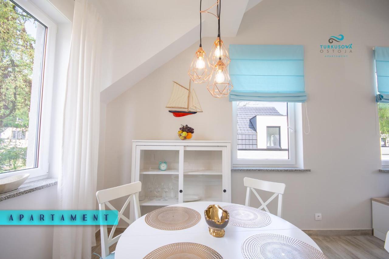 Turkusowa Ostoja Apartament Łukęcin Eksteriør bilde