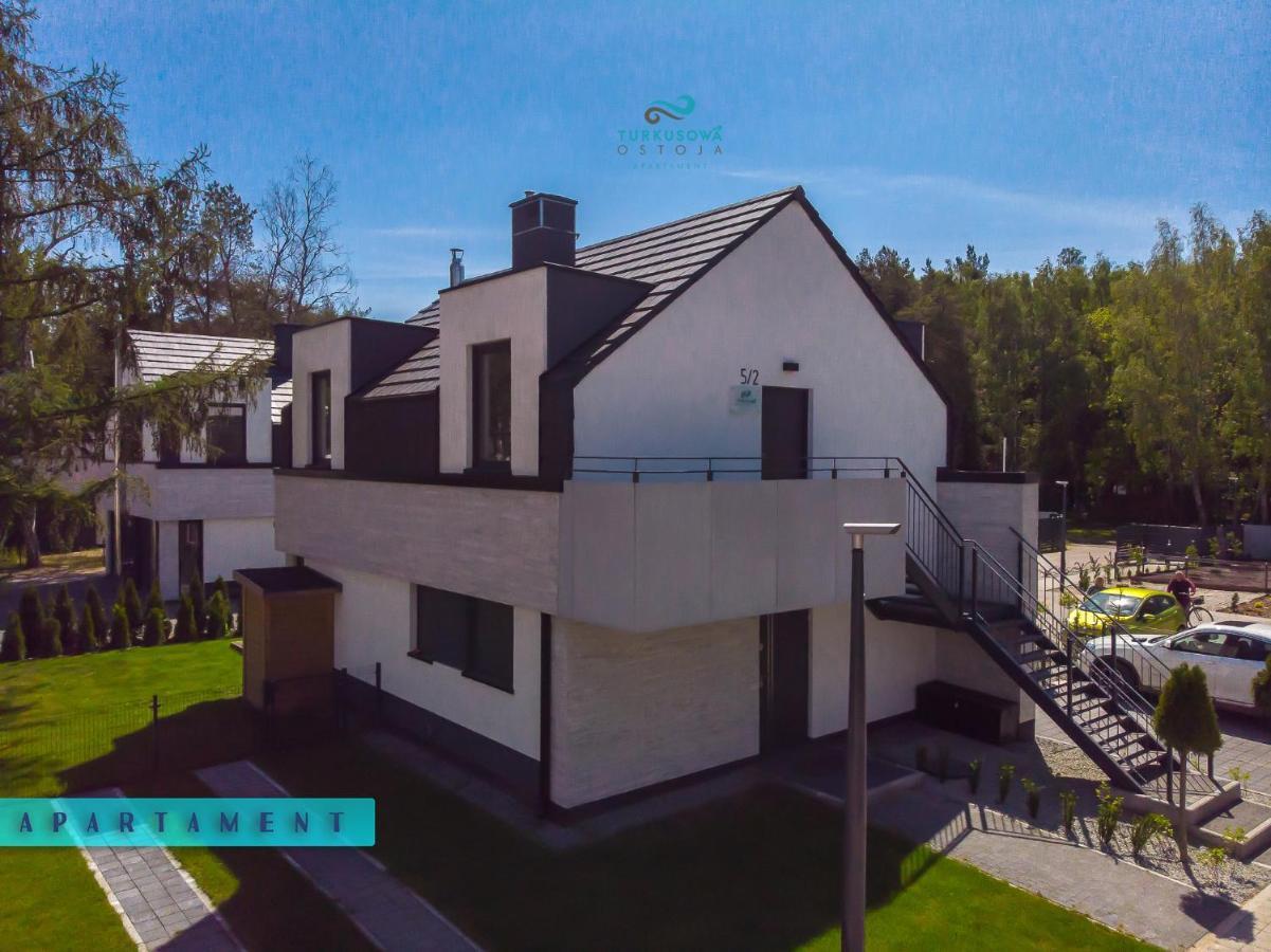 Turkusowa Ostoja Apartament Łukęcin Eksteriør bilde