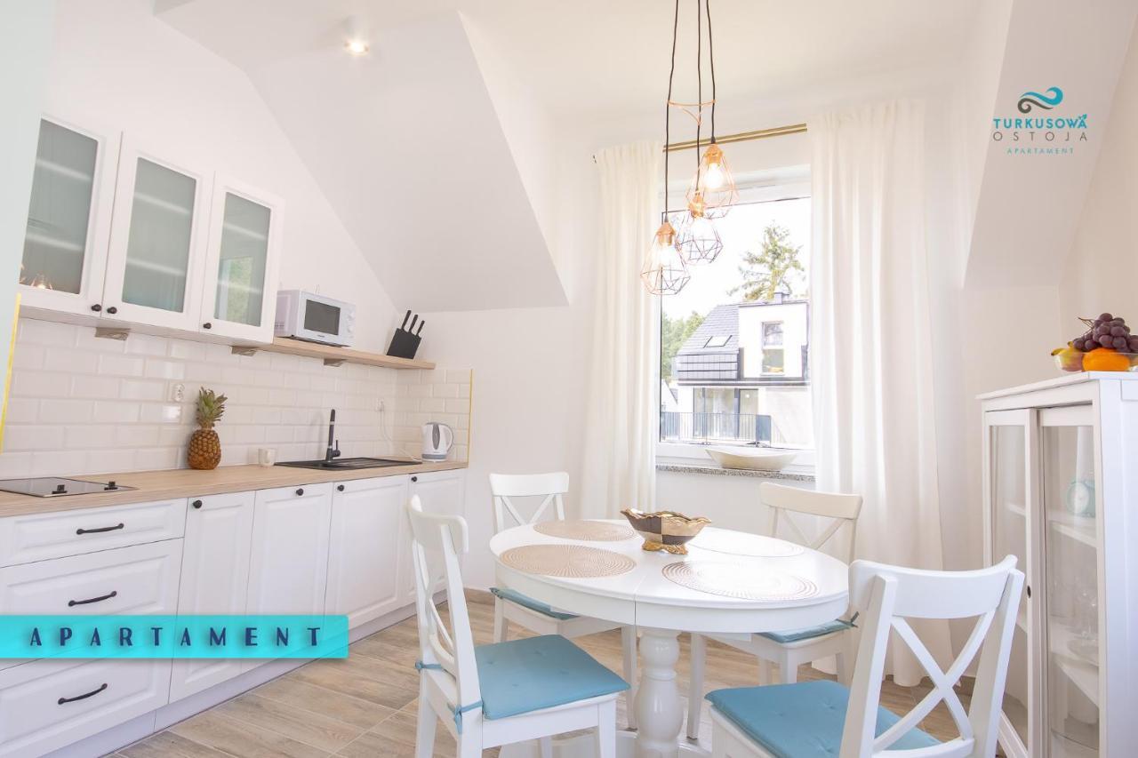 Turkusowa Ostoja Apartament Łukęcin Eksteriør bilde